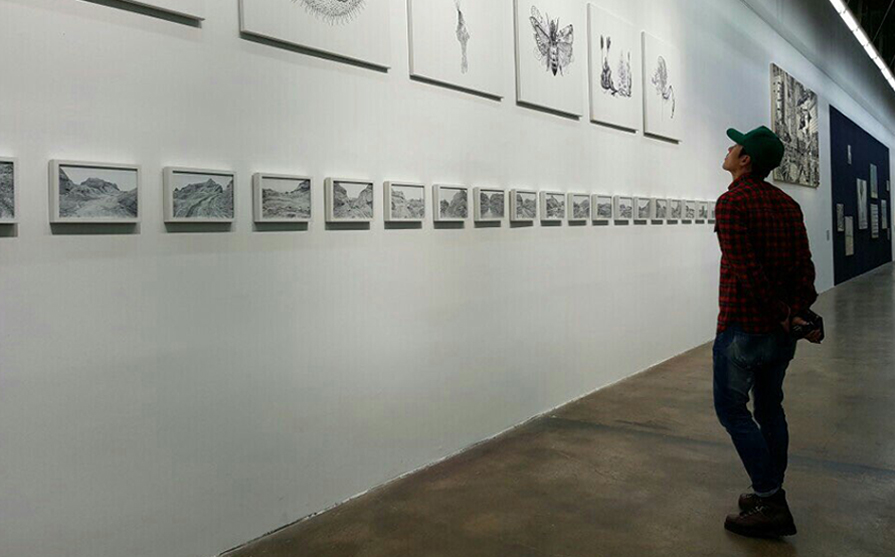 2016광주비엔날레 홍보대사 현빈 관람객과 교감 관련 이미지